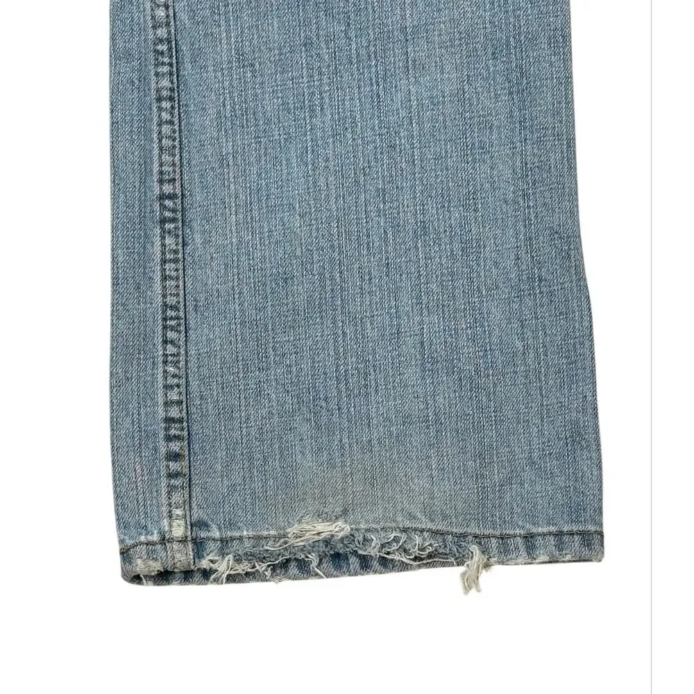 Vintage 2001 Levi’s 527 Jeans Low Rise Bootcut Light Wash Men's 34x30 1/2 Y2K